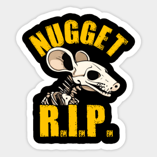 Nugget RIP: Akilah's Tiny Beacon of Hope Sticker